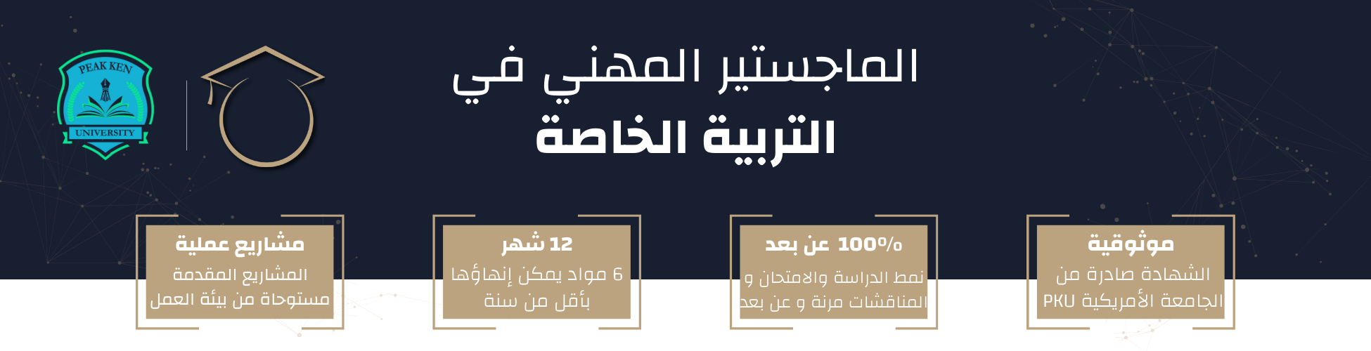 الماجستير المهني في التربية الخاصة