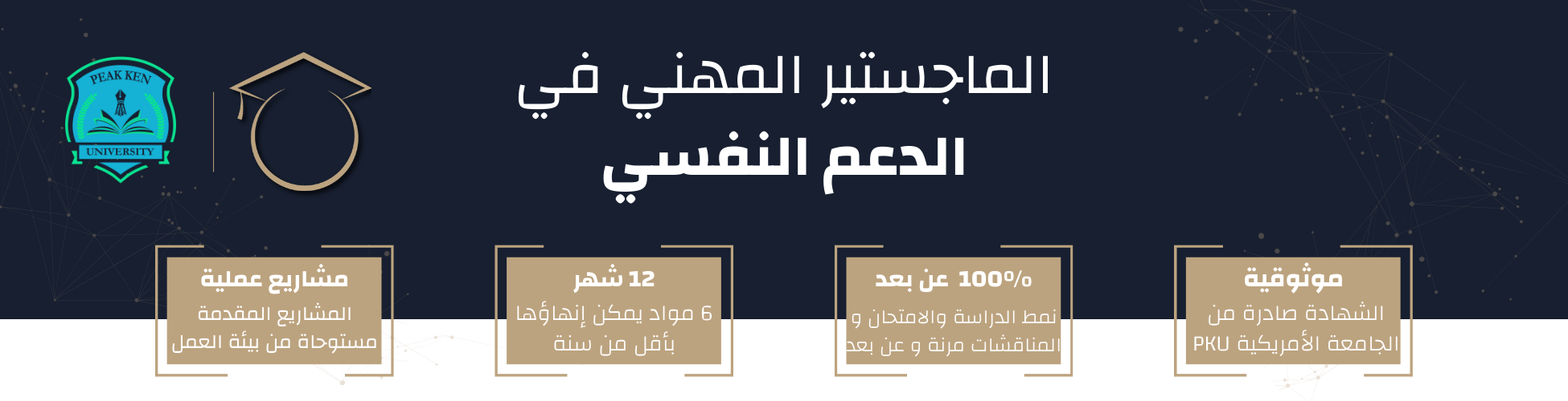 الماجستير المهني في الدعم النفسي
