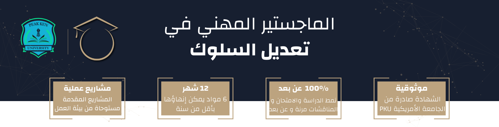 الماجستير المهني في تعديل السلوك