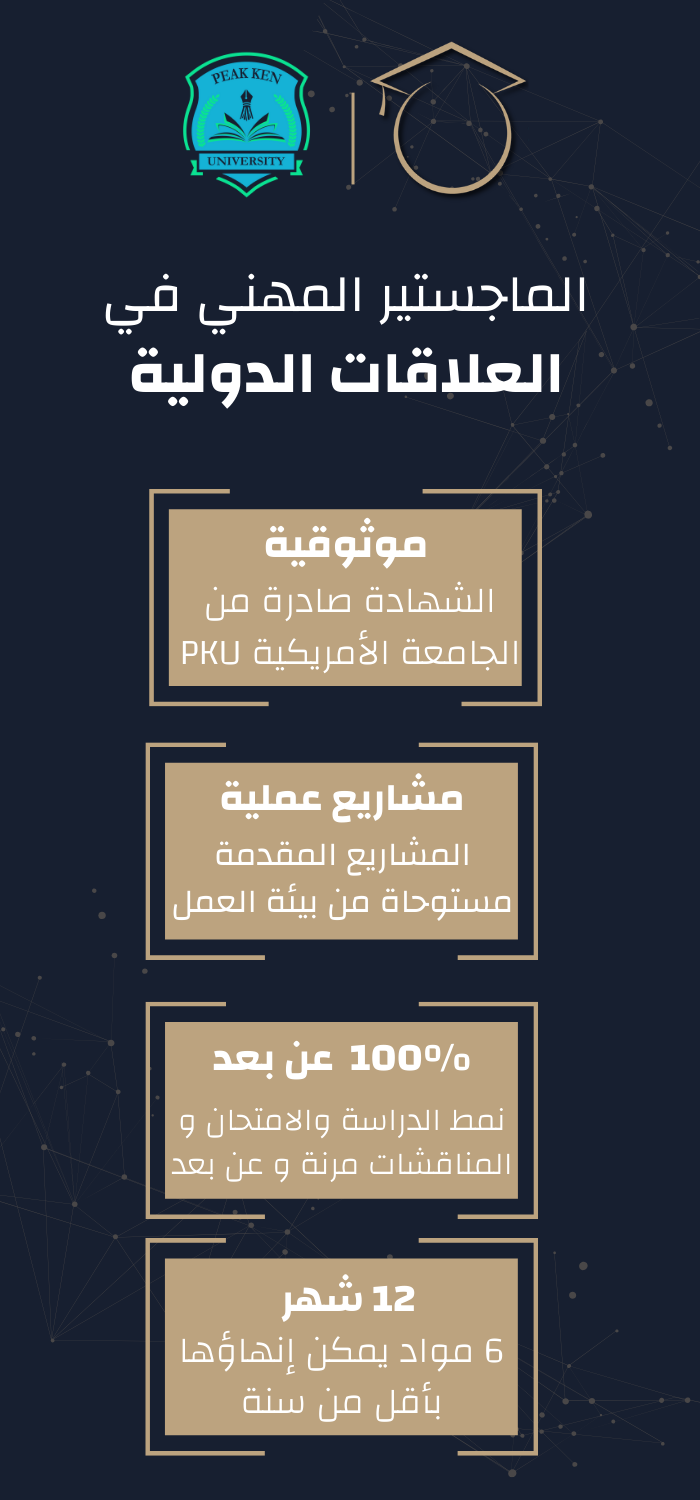 الماجستير المهني في العلاقات الدولية